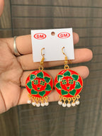 Heart Motif Enamel Drop