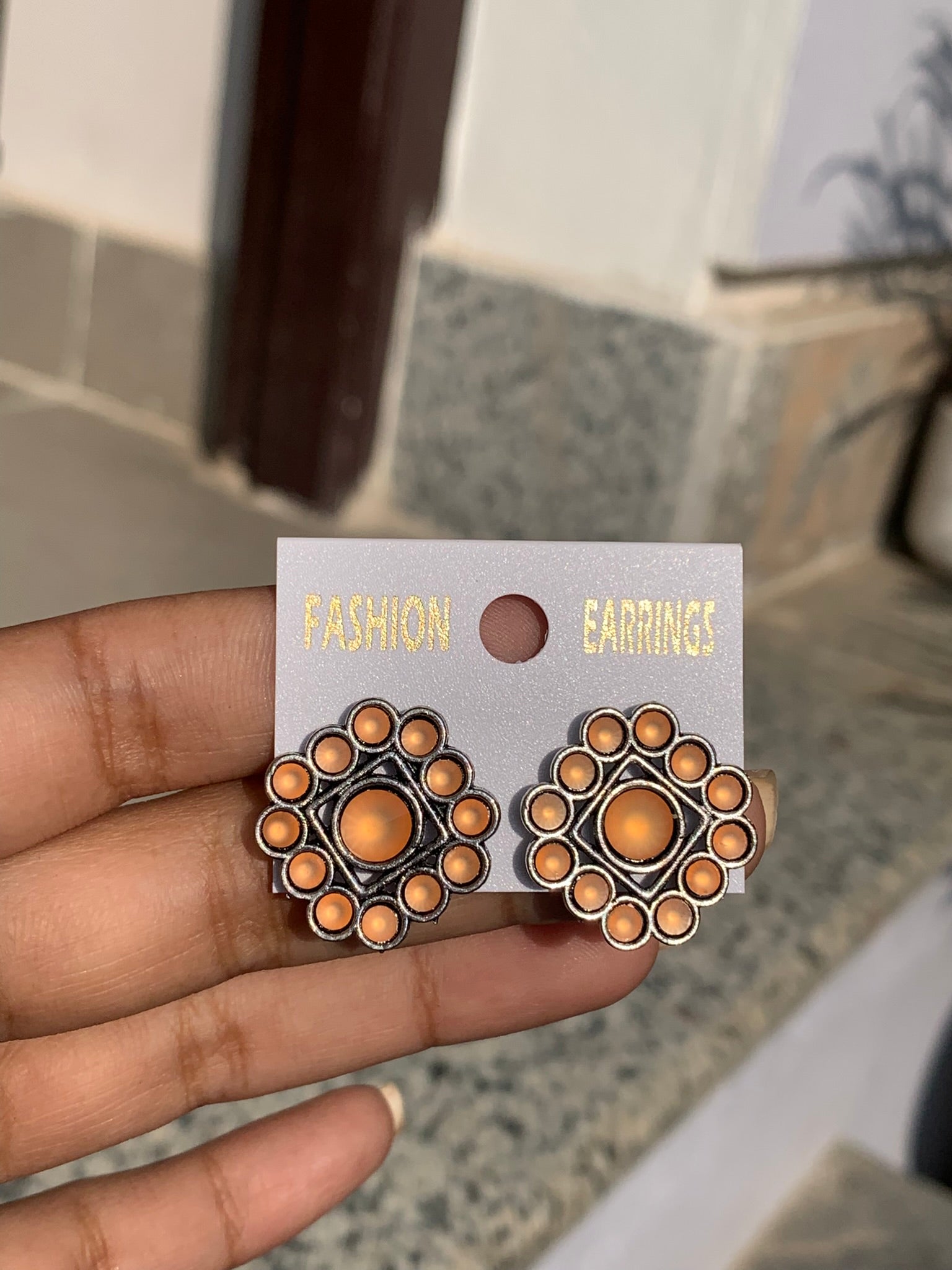 Vintage Mirror Stud