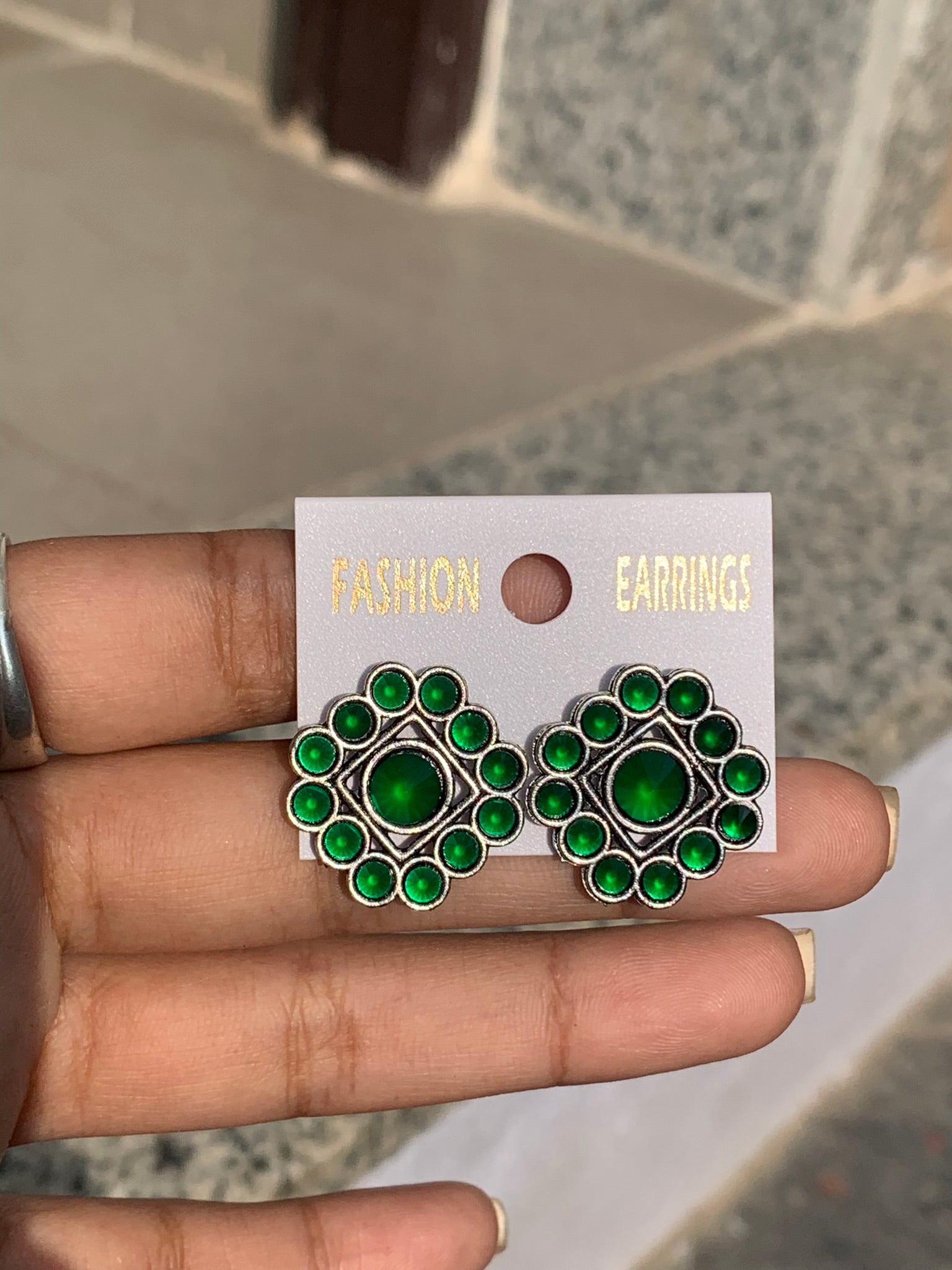 Vintage Mirror Stud