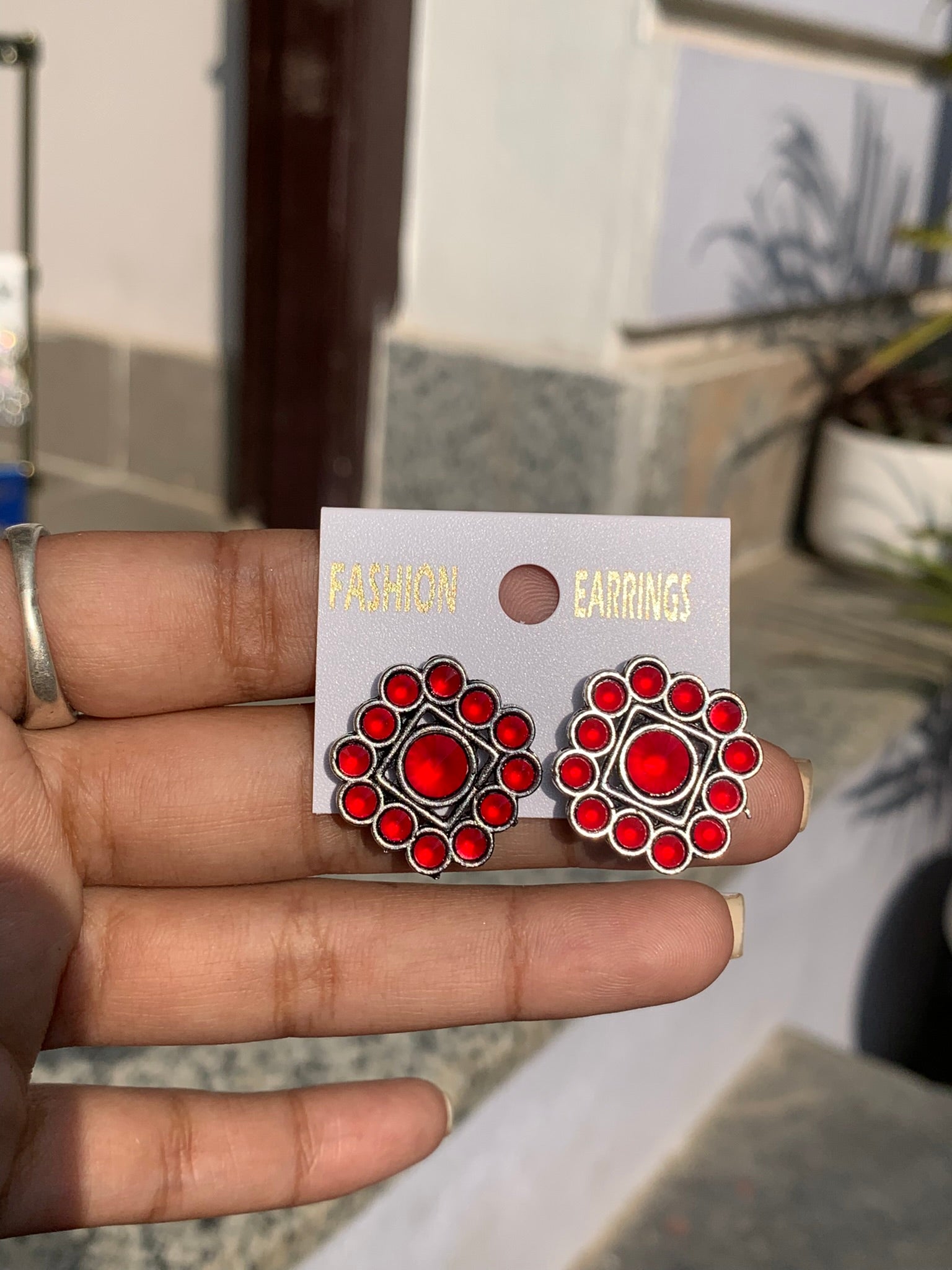 Vintage Mirror Stud