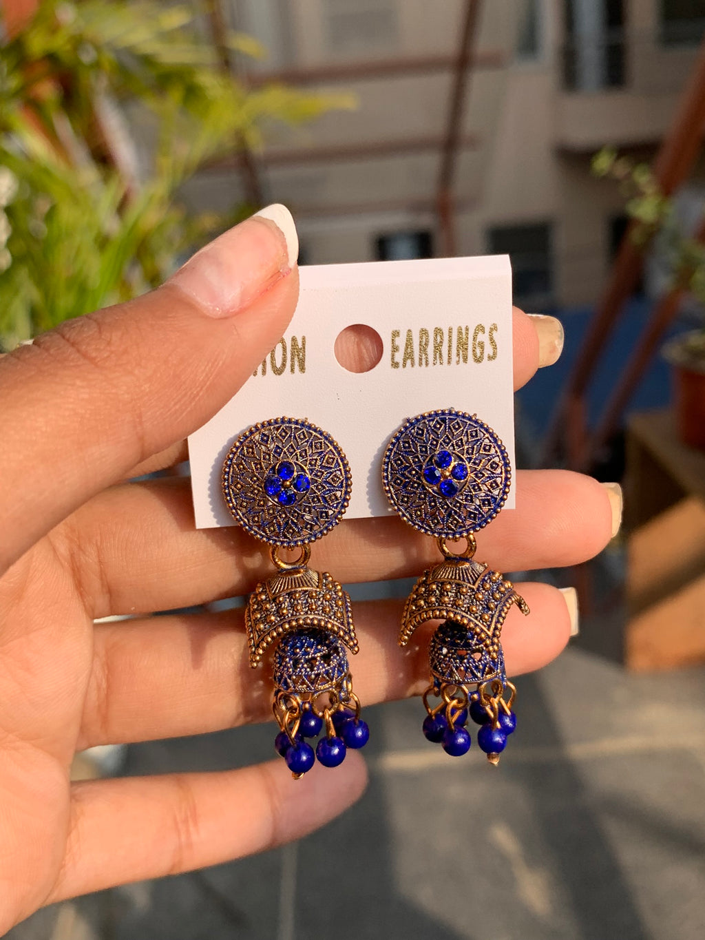 Antique Dome Jhumka
