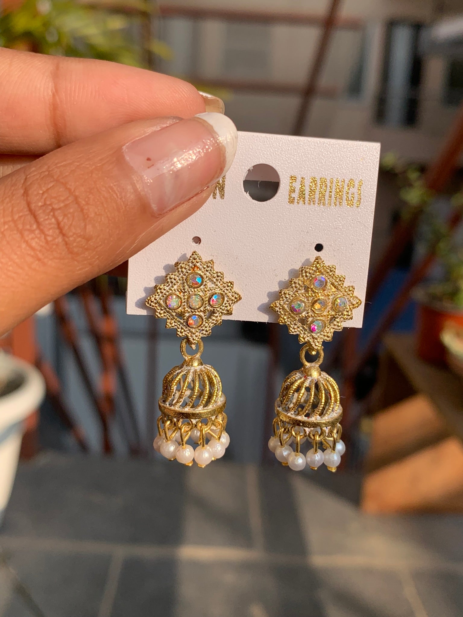 Classic Temple Jhumka