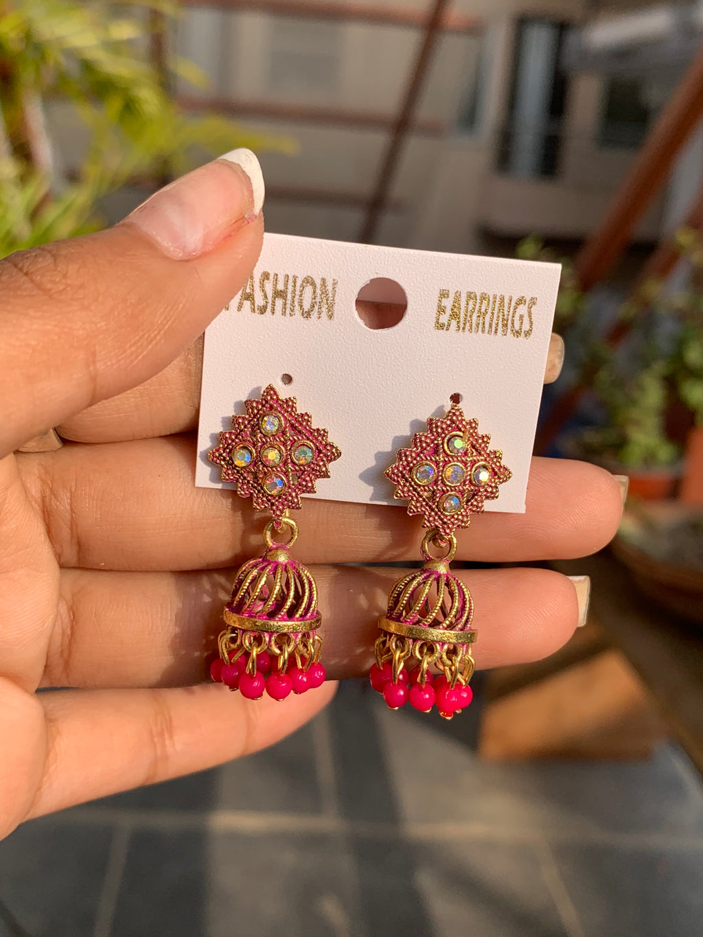 Classic Temple Jhumka
