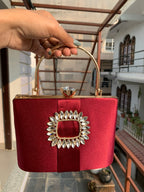 Crystal Frame Clutch