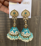 Blush Kundan Jhumka