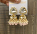 Classic Kundan Pearl Jhumka