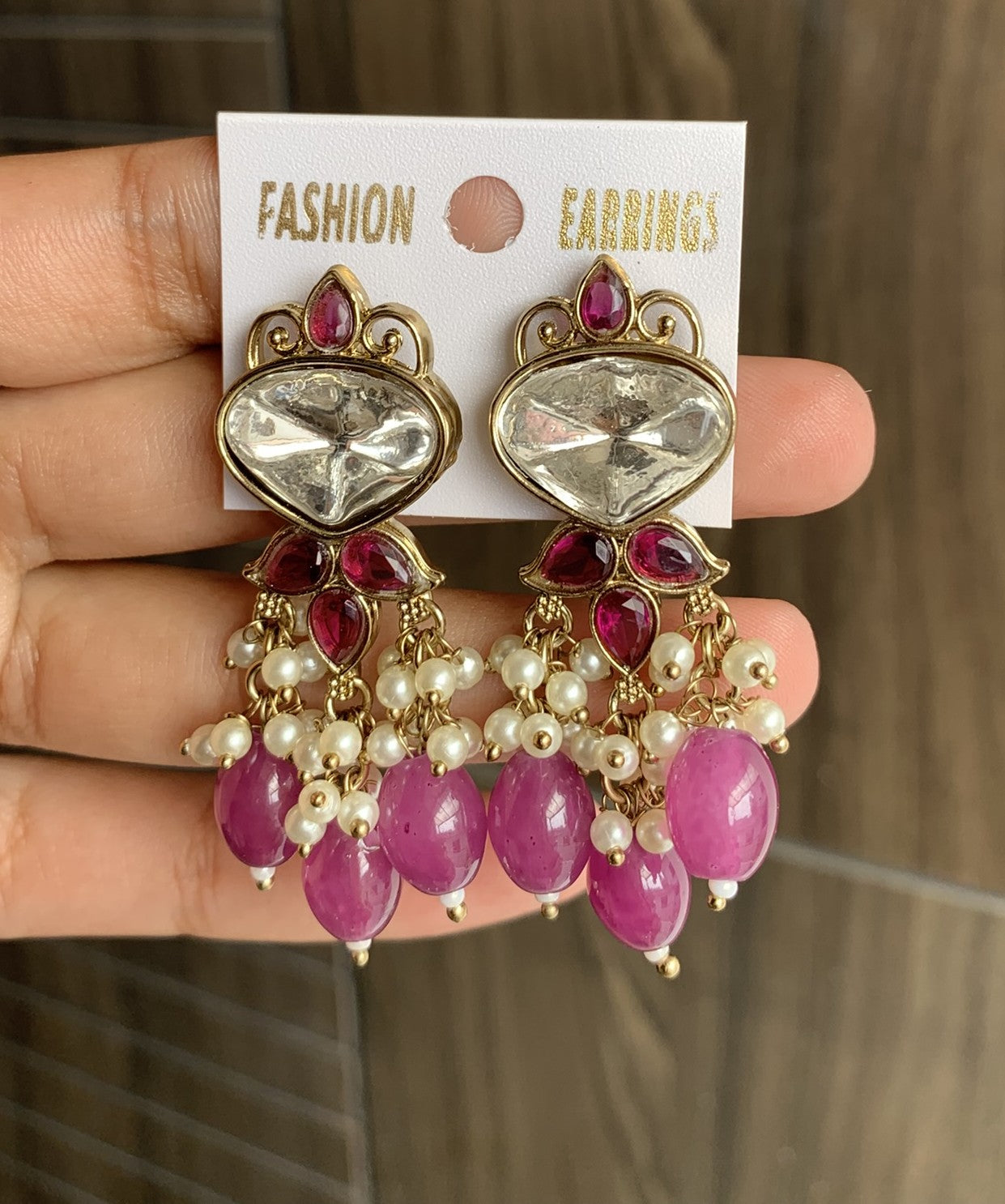 Crystal Drop Statement Earrings