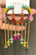 Enamel Pearl Jhumka (Copy)