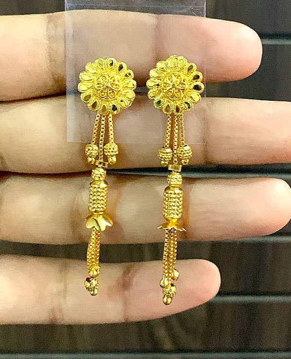Traditional Filigree Chain Earrings