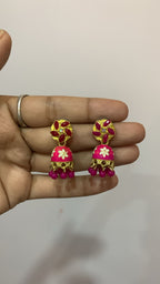 Floral Mini Jhumka