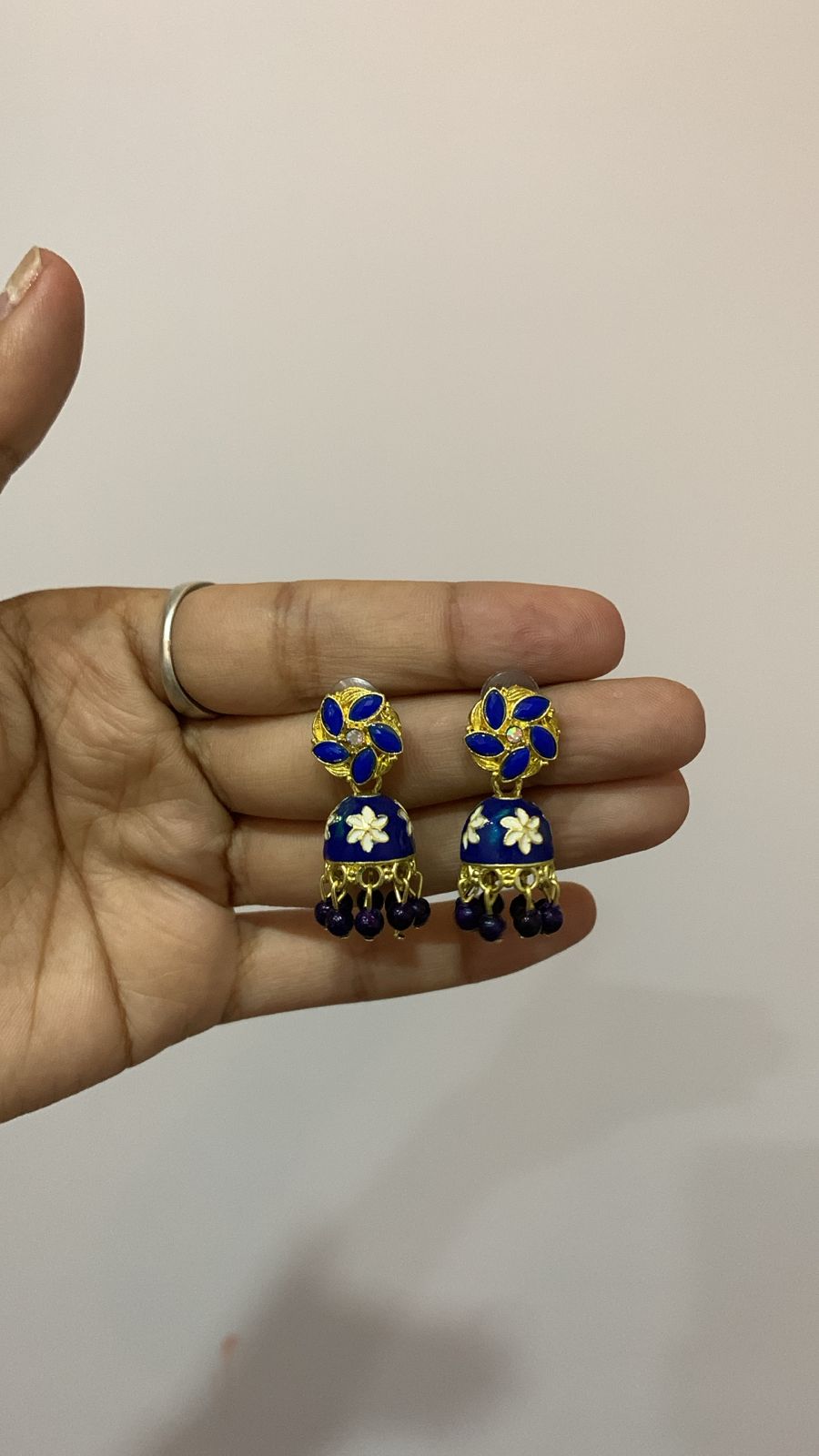 Floral Mini Jhumka