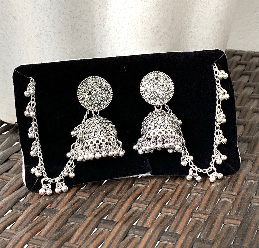 Bahubali Chain Jhumka