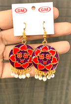Heart Motif Enamel Drop