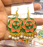 Heart Motif Enamel Drop