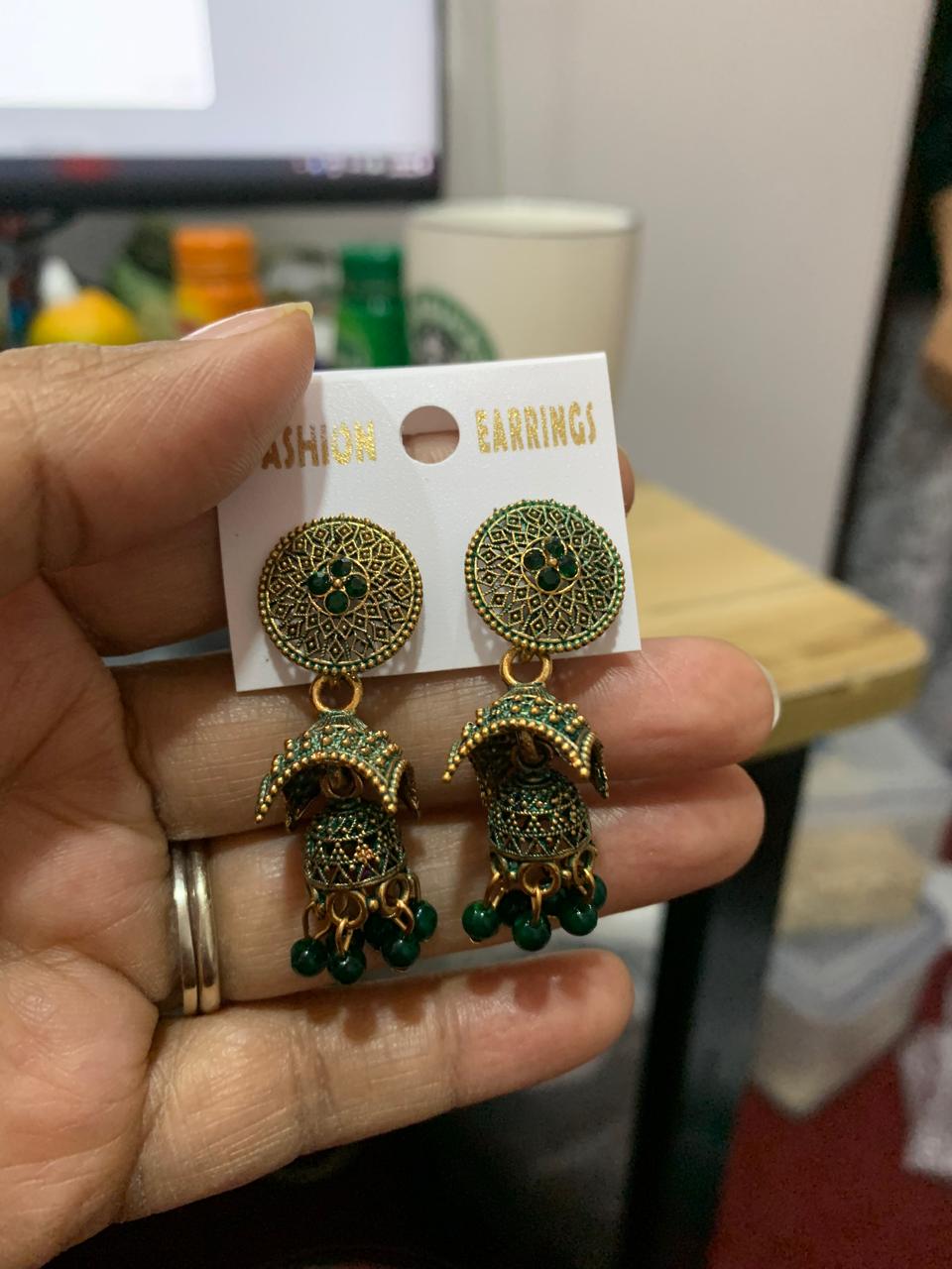 Antique Dome Jhumka