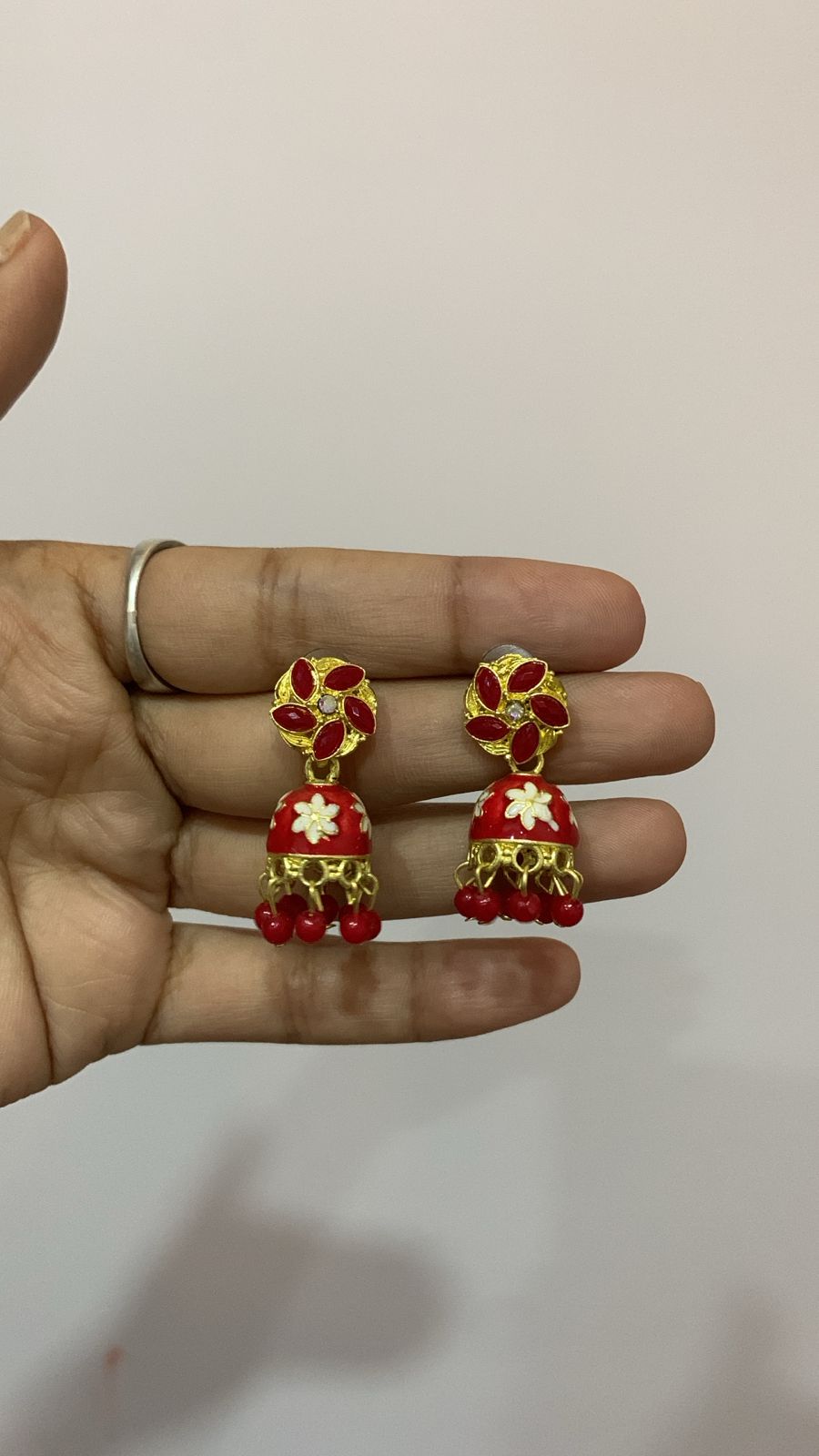 Floral Mini Jhumka