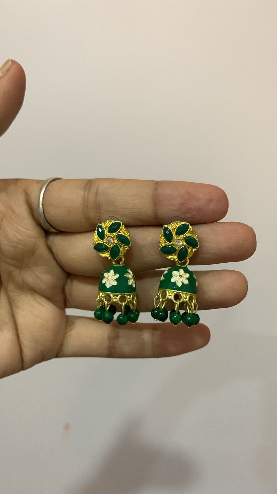 Floral Mini Jhumka