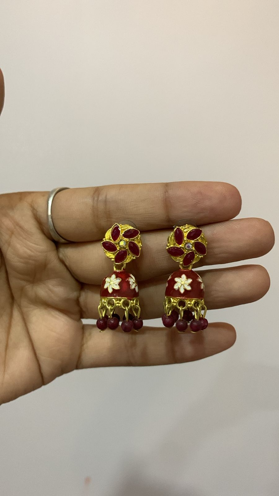 Floral Mini Jhumka