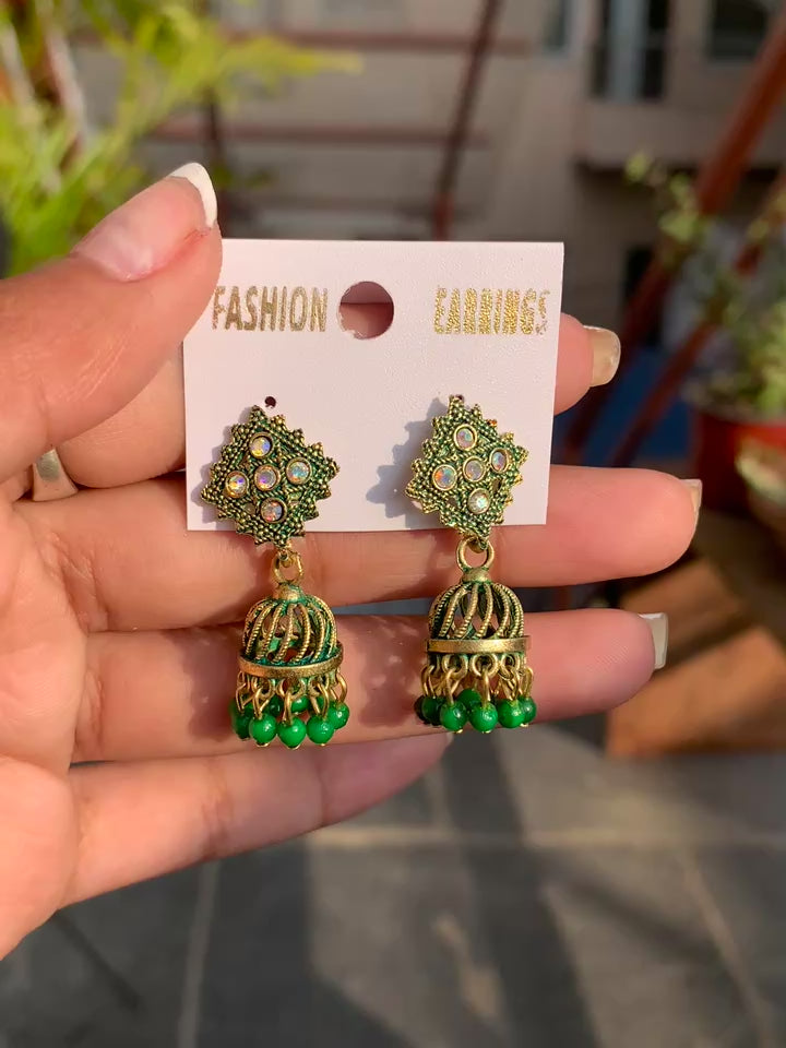 Classic Temple Jhumka
