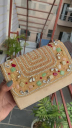 Pastel Gemstone Party Clutch