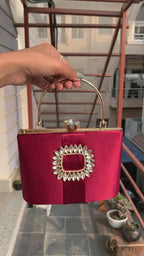 Crystal Frame Clutch