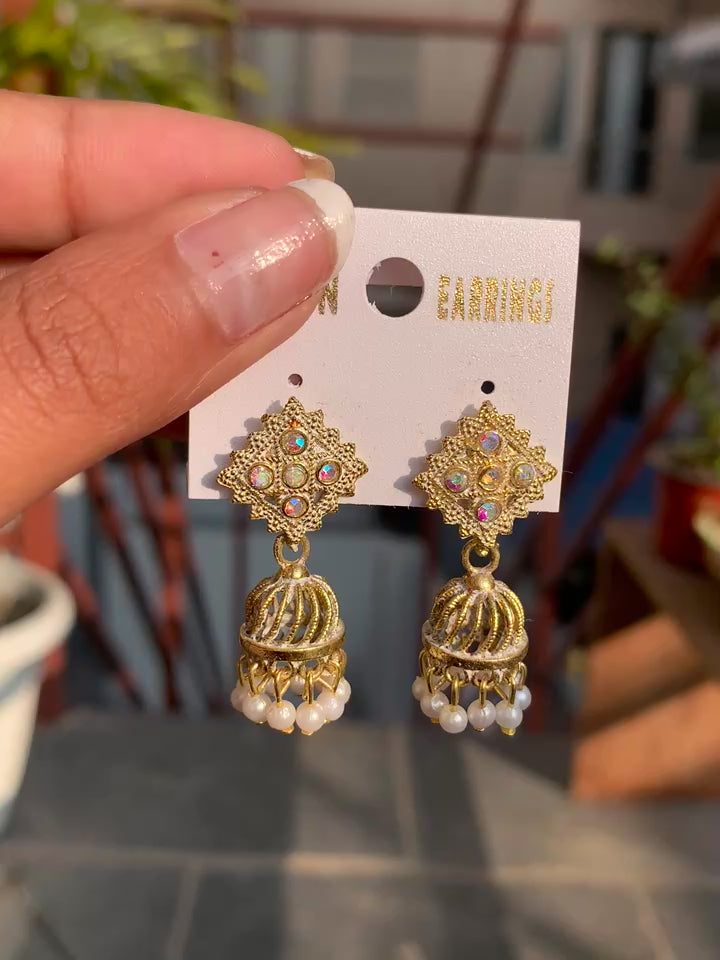 Classic Temple Jhumka