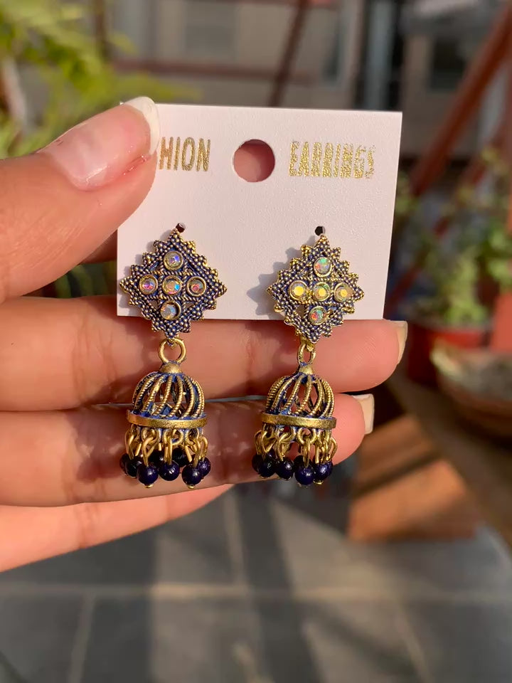 Classic Temple Jhumka