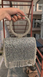 Starlight Crystal Handle Party Bag