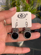 Elephant Charm Drop Earrings