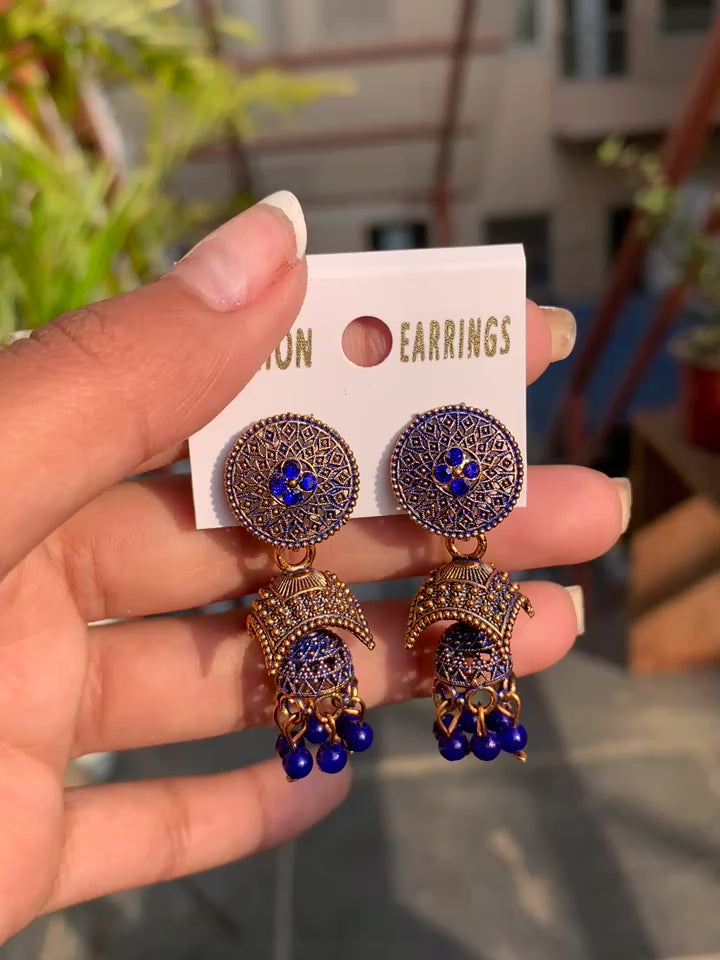 Antique Dome Jhumka