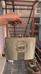 Crystal Frame Clutch