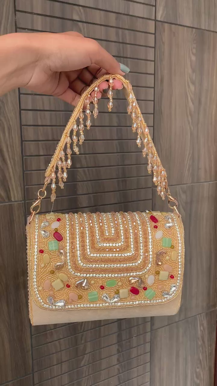 Pastel Gemstone Party Clutch
