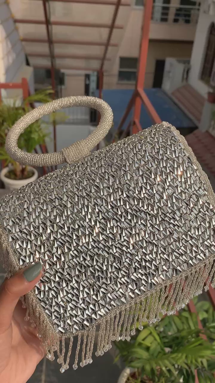 Starlight Crystal Handle Party Bag